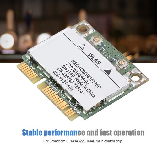 For BCM943228HM4L DW1540 Dual Band Mini PCI-e Wifi Card 802.11 FY - Afbeelding 3 van 9