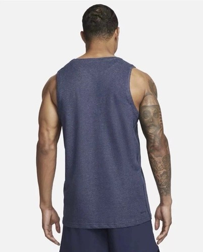 Nike Primary Men's Sz XL Dri-FIT Versatile Tank Obsidian Heather DV9833-451 NWT - Picture 4 of 14