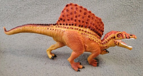 Vintage 1996 Safari Ltd Lot of 3 Dinosaurs Apatosaurus Spinosaurus & Triceratops - Picture 9 of 10