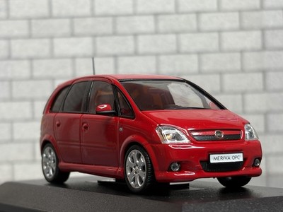 *BOXED* 1:43 MINICHAMPS OPEL MERIVA OPC (Red) Vauxhall LHD MODEL CAR!!