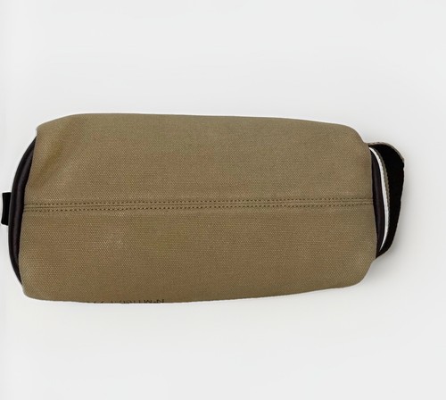 Coach Men's Canvas & Leather Beige & Brown Toiletry Dopp Kit Travel Bag - Picture 8 of 22