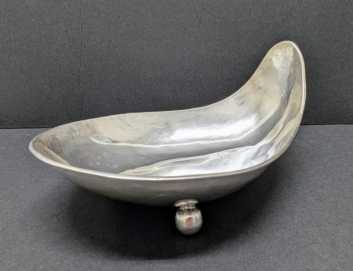 Vintage Hecho En Mexico Sterling Silver Bowl Marked 290 Grams Plata MCM Dish - Bild 6 von 10