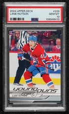 2024-25 Upper Deck Series 1 Young Guns Lane Hutson #229 PSA 10 GEM MT 0e6c