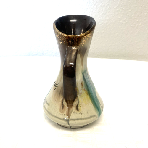 VTG Pottery Vase 537 12 GERMANY ÖSTERREICH Bad Tatzmannsdorf ungebraucht - Picture 7 of 15