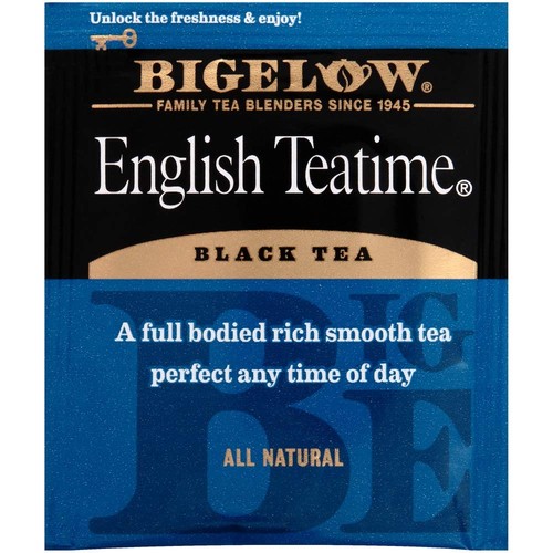 Bigelow English Teatime Tea 28-Count Boxes (Pack of 6) Full Caffeine Premium ... - Picture 4 of 8