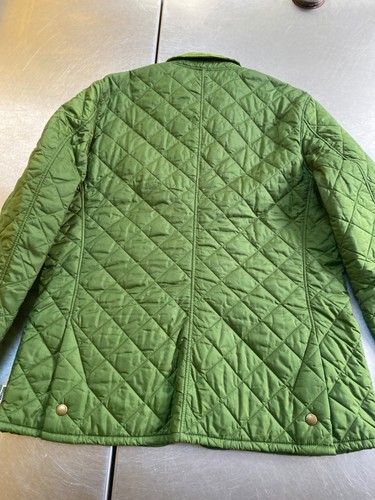 Barbour Pantone Mens XXL 52inLimited Edition Lime Green Quilted Town Jacket - Picture 11 of 21