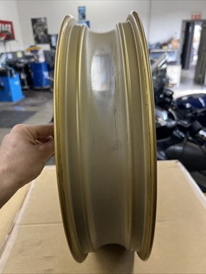 22-25 Kawasaki Z900 RS OEM Front Wheel STRAIGHT Gold 41073-0722