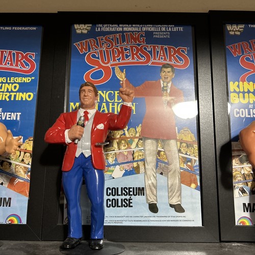 WWF LJN FIGURE Vince McMahon (1987) Series 4  8 WW...