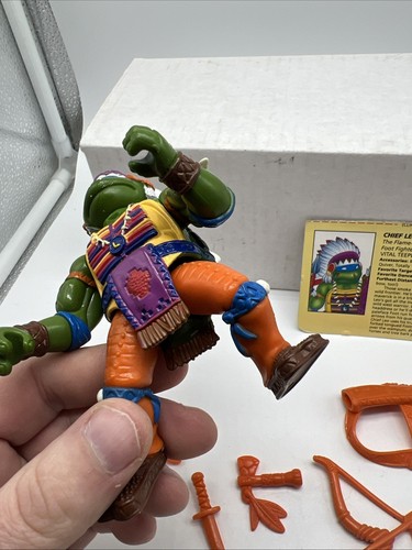 Wacky Wild West TMNT Chief Leo Mirage Studios 1992 100% COMPLETE Read - Picture 7 of 14