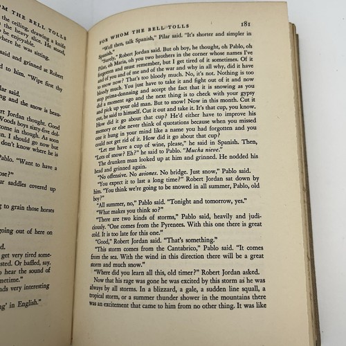 For Whom the Bell Tolls Ernest Hemingway 1st Edition 1940 DJ - Picture 14 of 17