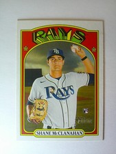 2021 Topps Heritage High Number - Shane McClanahan #521 (RC) - MINT