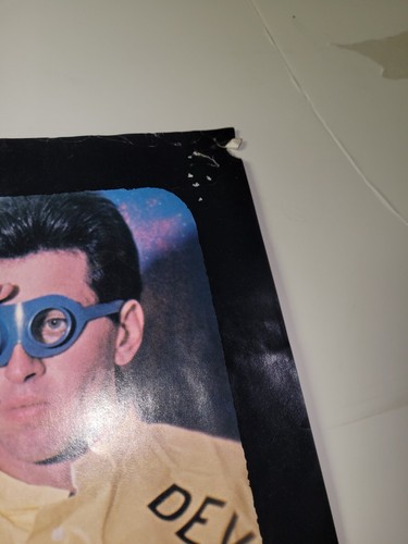 RARE VINTAGE 1980 DEVO DUTY NOW FOR THE FUTURE YELLOW SUITS SALUTE POSTER - Bild 9 von 11