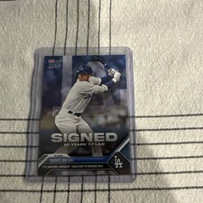 2023 Topps Now SHOHEI OHTANI Signed 10 Years #OS-21 Los Angeles Dodgers 🔥🔥