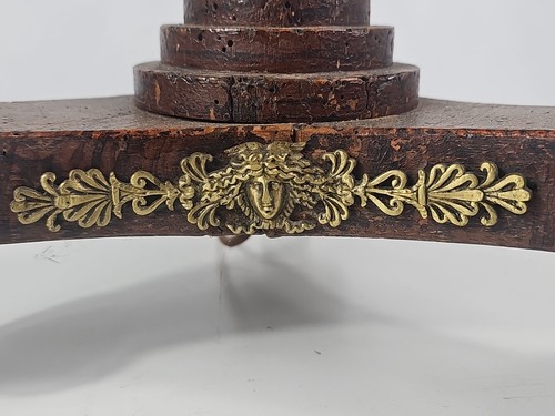 1900c Baroque Carved Altar Candlestick Converted Table Lamp 29" - Picture 9 of 22