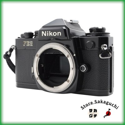 フィルムカメラ Nikon FE2 Black Body Amazon.com : Nikon FE2 film SLR camera with black body; no