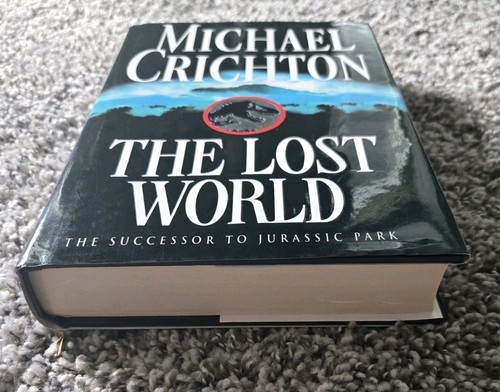The Lost World Michael Crichton (Hardcover book 1995) - 1st UK Edition VGC - Picture 6 of 9