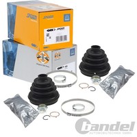 2X Spidan LÖBro ACHSMANSCHETTEN-SATZ Passend FÜR Renault 18 19 20 21 25 30 Clio