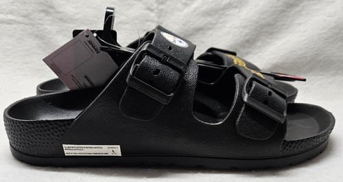 Sandalias FOCO Pittsburgh Steelers para mujer con doble hebilla talla L (9-10)/nuevas - Imagen 5 de 12