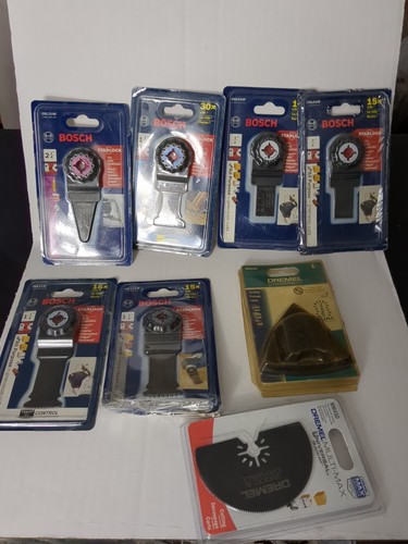 Bosch Blade Lot OSL114F OSL400F Starlock Carbide Oscillating Multi Tool 0sl200rs