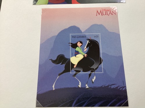 ICOLLECTZONE Gambia 2043-48 Mulan XF NH Disney Set Complete Set - Picture 5 of 7