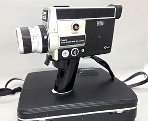Canon AUTO ZOOM 618 SV SUPER 8 ケース付き Vintage Canon Super 8 Auto Zoom 814 8mm Movie Camera w/Case