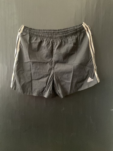 Adidas maglia corta a righe nera taglia grande - Foto 1 di 11