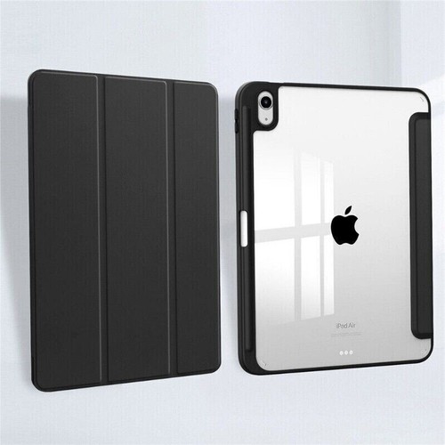 For iPad 7 8 9 10 11th Air Mini Pro 11 Shockproof Smart Case With Pencil Holder - Picture 19 of 30