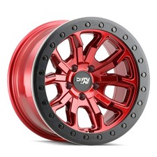 17x9 Red Wheels Dirty Life 9303 Dt-1 5x5/5x127 -12 (Set of 4)  78.1