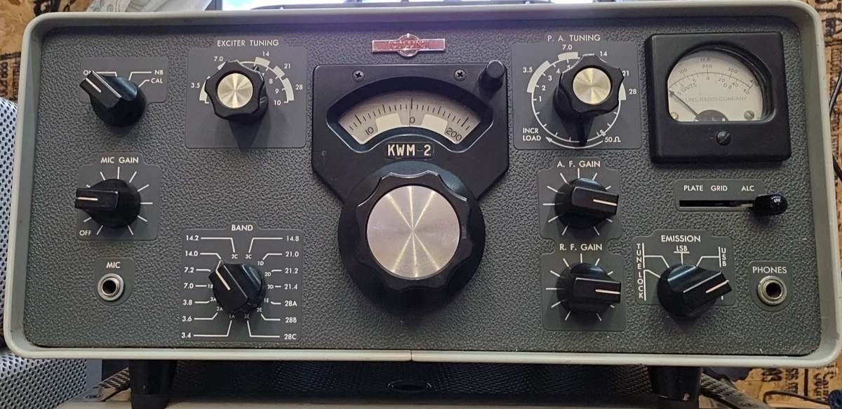 セール‼️Collins ラジオ KWM-2,2A ALC Sメーター などの部品 Collins Ham and Amateur Radio Transceivers for sale - eBay