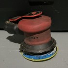 Snap-On Low Vibration 6” Orbital Palm Air Sander PS4612 Red Tool 3/16” - Read