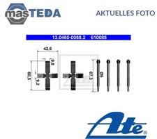 130460-00882 ZUBEHÖR-SATZ BREMSBELÄGE HINTEN ATE NEU OE QUALITÄT