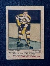 WOODY DUMART 1951-52 PARKHURST 51-52 #28 GOOD+            87345