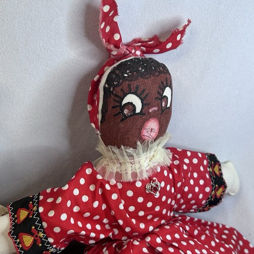 2 Vintage Topsy Turvy Reverse Stoffpuppen Spiel Stoffpuppe selbstgemacht - Bild 3 von 12