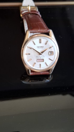1965 SEIKOMATIC WEEKDATER 6218-8971 GP Crown Dolphin 35J Automatic Vintage Watch - Picture 11 of 15