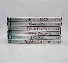 BBC DVD Video Lot of 6 Bernard Shaw Like New Condition 