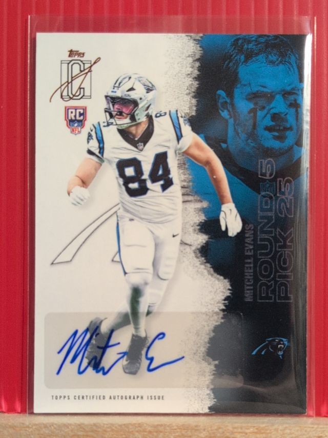 2025 Topps Signature Class - Autographs 192 Mitchell Evans Auto RC