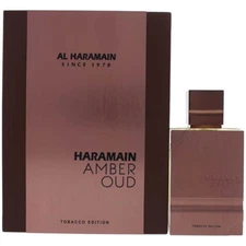 Haramain Amber Oud Tobacco Edition by Al Haramain Unisex EDP 2.0 oz New in Box