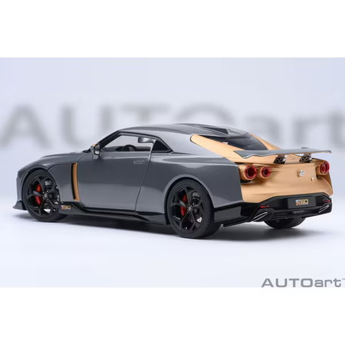 AUTOart 77510 1/18 Nissan GT-R50 by ItalDesign Grey/Gold Goodwood Color Resin - Picture 3 of 24