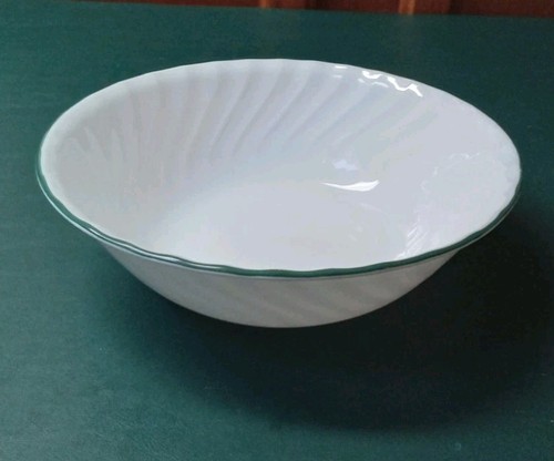 Corelle Callaway Ivy Swirl 8 1/2” Serving Vegetable Bowl Green Rim