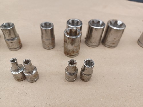 Blue-Point 1/4" 3/8" 1/2" Drive Socket 21pc Torx Set BLPTE - Picture 3 of 4