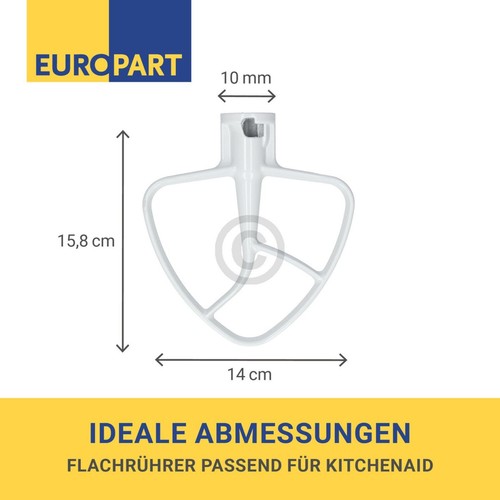 Flachrührer wie K45B KitchenAid 488000510843 für Küchenmaschine - Bild 4 von 6