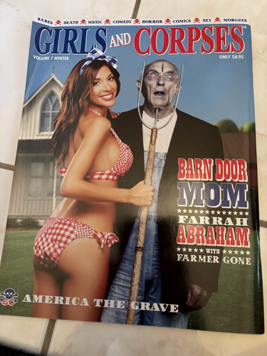 Girls and Corpses Magazine Winter 2013 Vol 7 Farrah Abraham, John Waters Horror - Picture 22 of 22