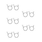  5 Pieces Bilderrahmen Aufhängung Draht Spiegelaufhängungen Drahtseil