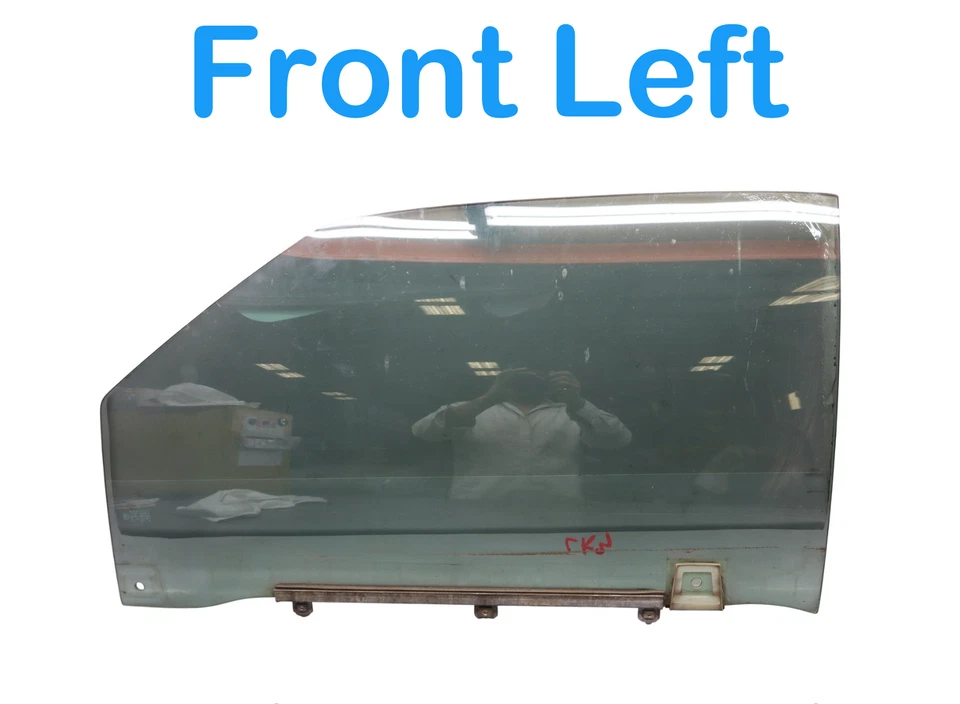 90-02 Mercedes R129 SL500 SL320 Puerta delantera izquierda lado conductor ventana vidrio OEM Foto 3 de 4