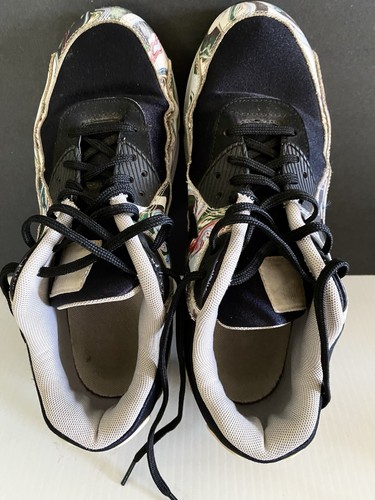 Nike Air Max 90 Marble Dye Tennis Sport Shoes AO1521-001 Women’s Size 10 Black - Picture 14 of 17