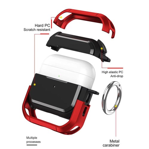 Funda protectora de armadura para AirPods-Pro 3 accesorios de cubierta a prueba de golpes tapa de coque - Imagen 10 de 19