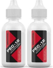  2 PACK PEC-12 2oz PHOTOGRAPHIC EMULSION FILM CLEANER-w/dropper tip - PHOTOSOL