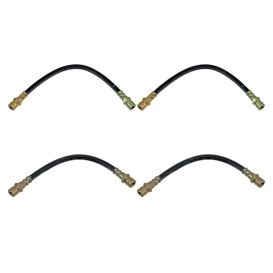 Línea de manguera hidráulica de freno trasero delantero Dorman para Porsche 914 1973 1974 1975 1976 Foto 2 de 4