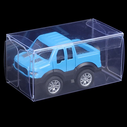 50 Pcs 1:64 Model Car Toys PVC Display Boxes Case Storage Showcase 41x43x82mm - Picture 14 of 17