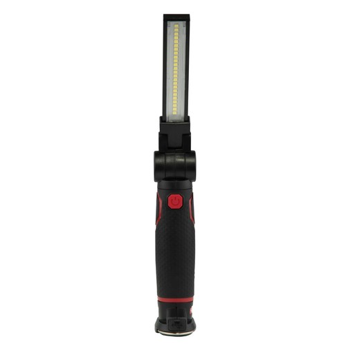 LUZ DE TRABAJO LED RECARGABLE RECARGABLE Hyper Tough 600 Lúmenes Abatible-Abierto Pivotante USB-C Cable - Imagen 3 de 16